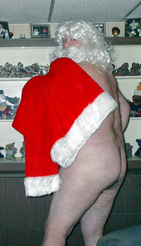 Naked Santa - Christmas Nude Butts Christmas