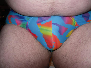 ChubbySpandex - Chubby Men In Spandex And Speedos Apron Spandex